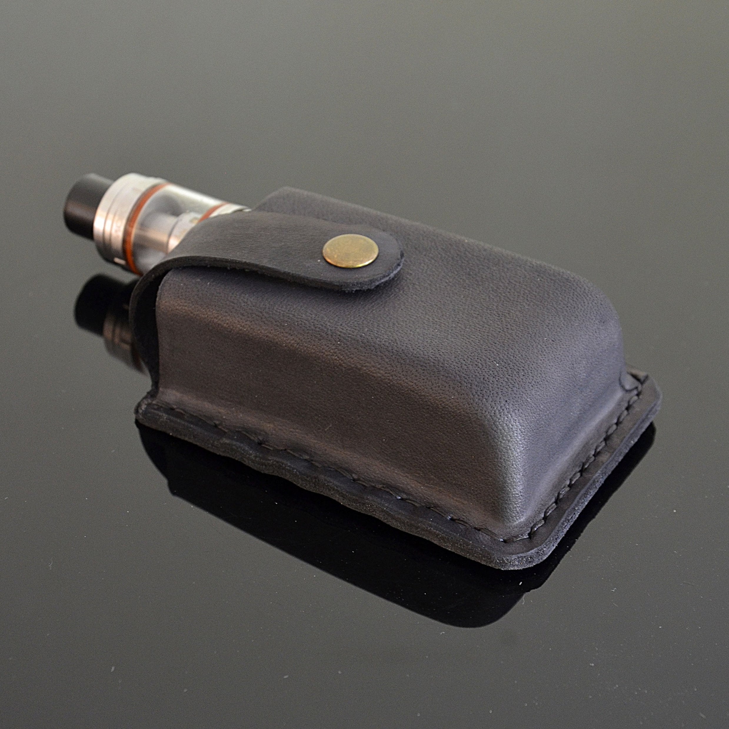 Handcrafted Genuine Leather Vape Mod Belt Pouch Holster E Cigarette ...