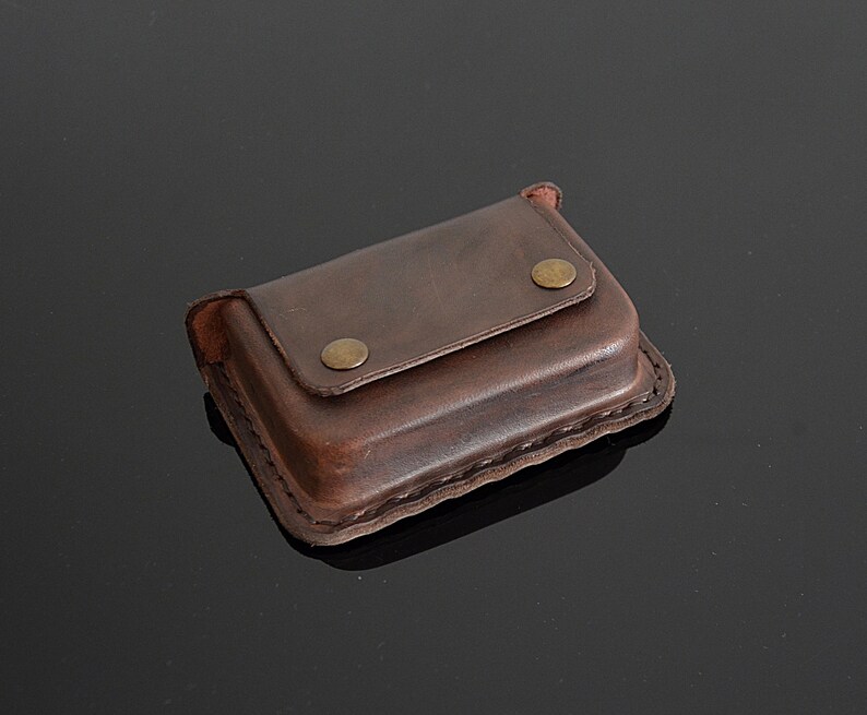 Leather Belt Pouch Bushcraft Pouch Belt Altoids Leather Pouch Etsy
