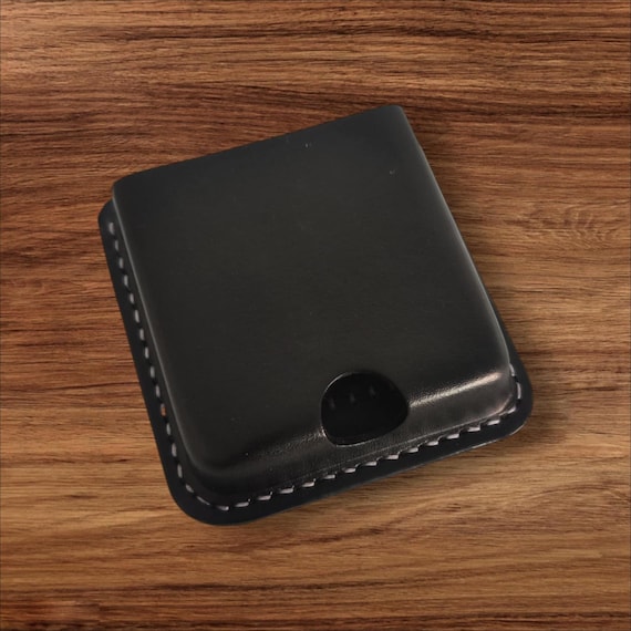 Custom Handmade Premium Leather Phone Belt Case Holster for Samsung Galaxy Z Flip 5 6 7