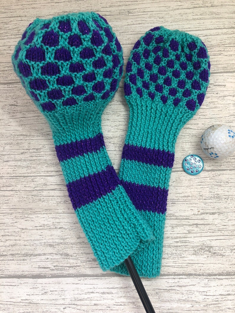 Golf Accessories, Gift for Golfers, Golf Headcovers, Matching Golf Ball