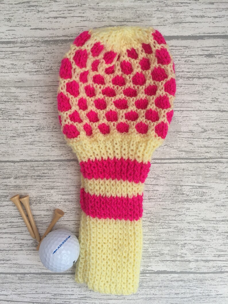 Golf Head Cover, Golf Club Head Cover Set, Knit Headcovers, Golf Head