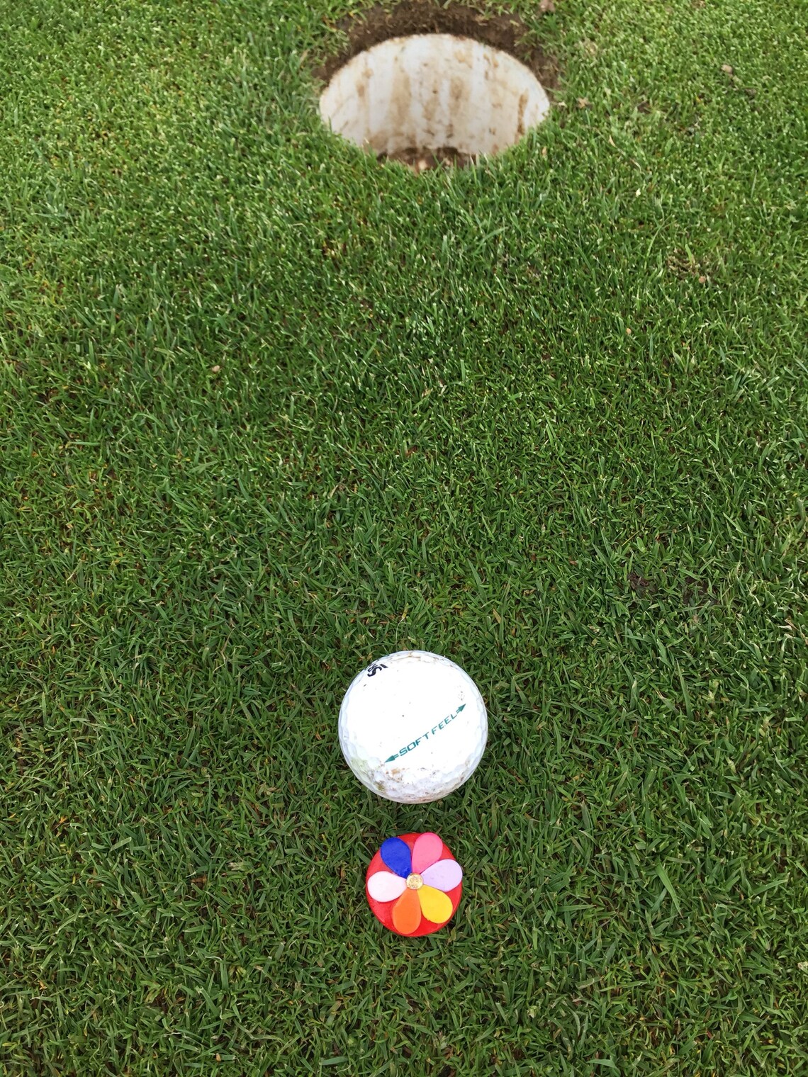 Putting Green Marker, Golf Ball Marker, Flower Putting Marker Etsy