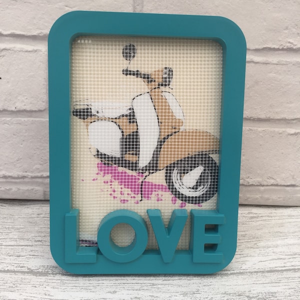 Earring organizer, scooter lovers, Jewellery Stand, Valentines gift, Gift for Girlfriend, Gift for Wife, Jewellery Storage, loop Earrings