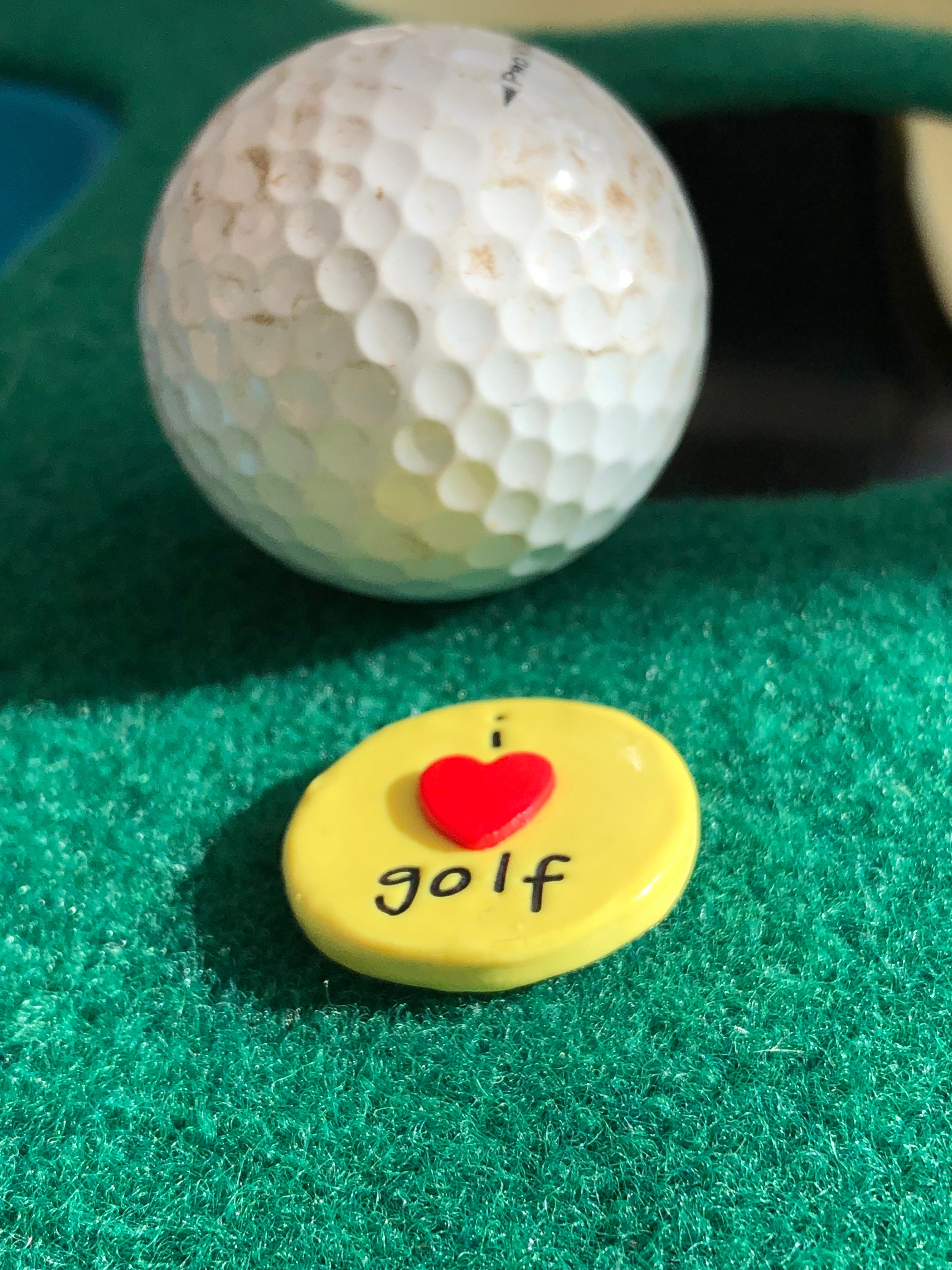 Golf Prize, Golf Ball Marker, Slogans Hand Stamped Putting Marker Etsy