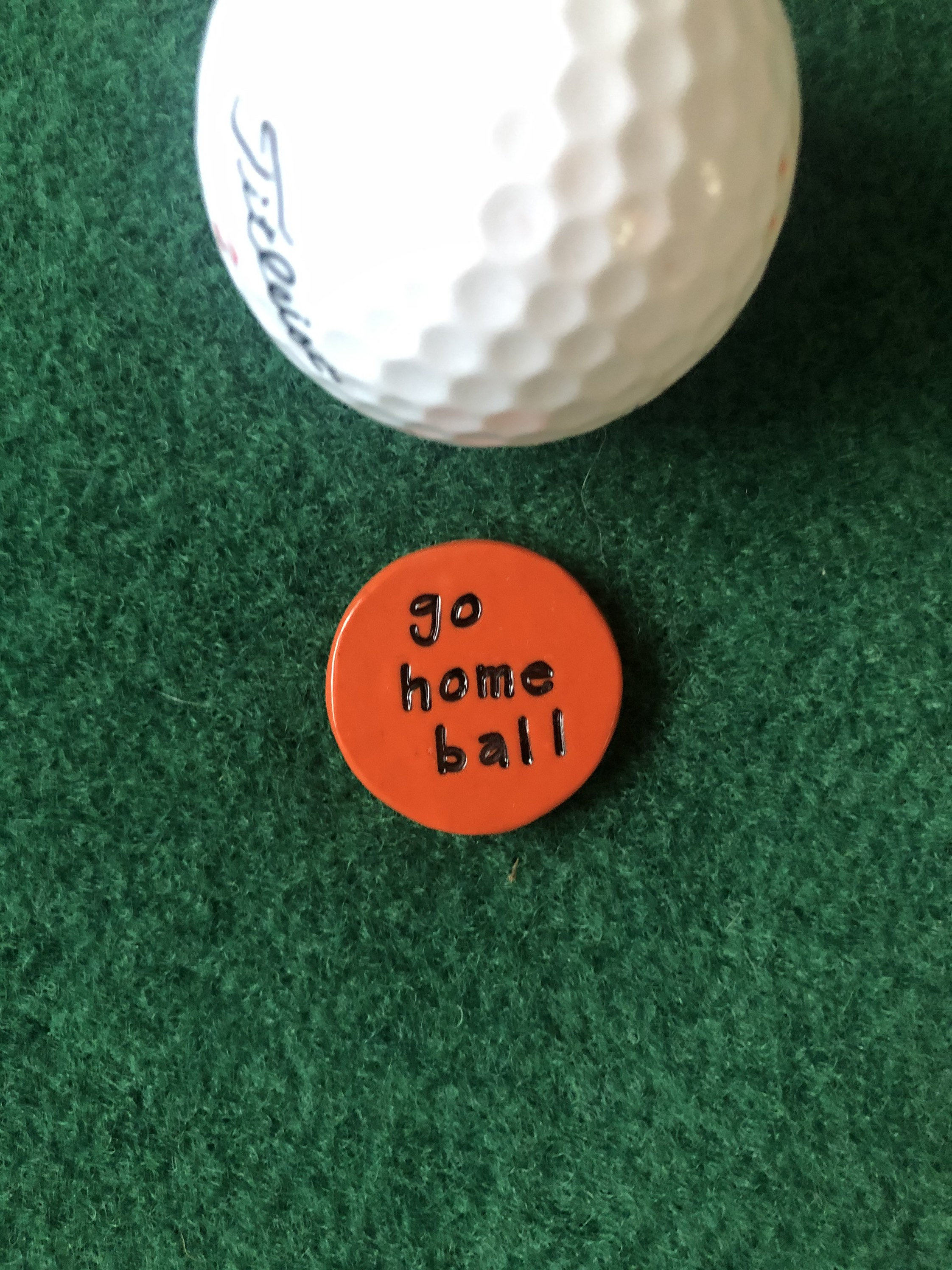 Happy Gilmore Captains Day Gift Golf Ball Marker Hand Etsy UK