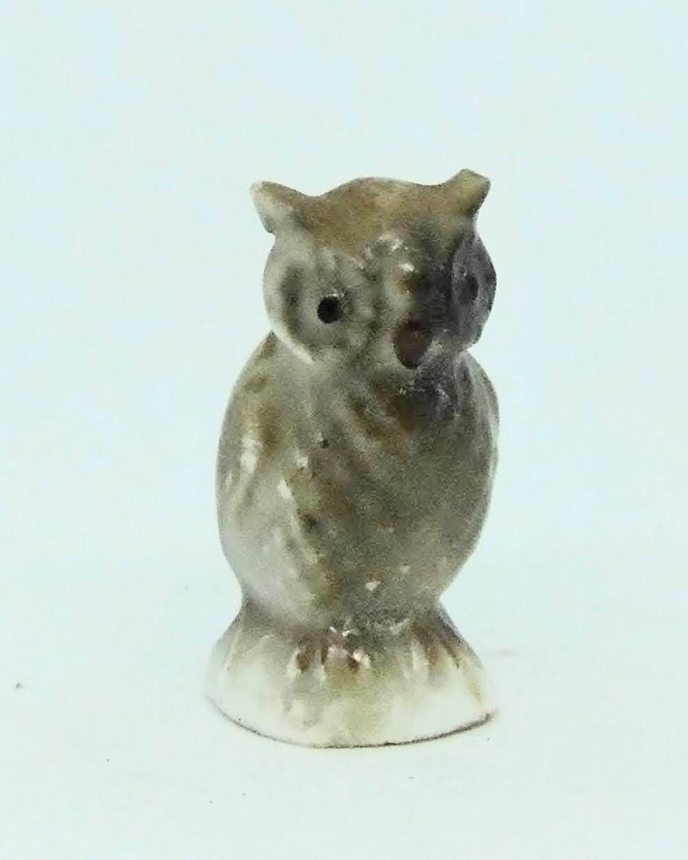 Vintage Bone China Porcelain Owl - Looks to be 1950's