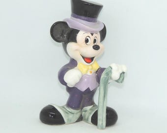 Vintage Mickey Mouse  - Walt Disney Productions Ceramic Figurine Japan (1950)