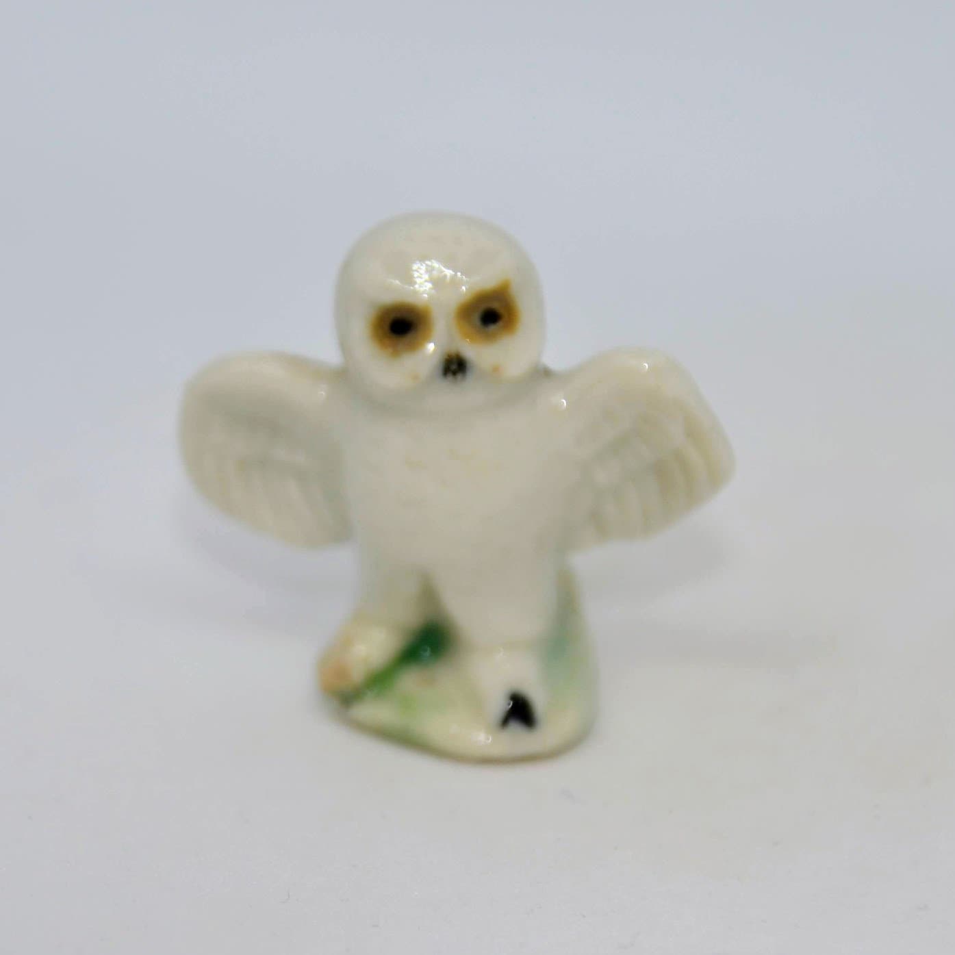 Wade Whimsies - First Early Snowy Owl North American Animals Set 9  - 1958-1961