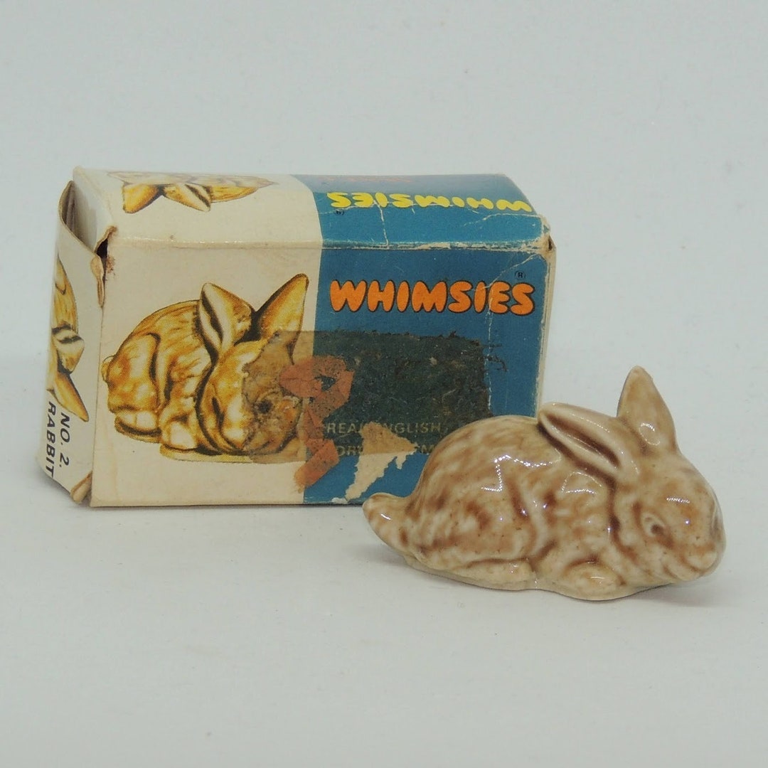 Wade Whimsies - Rabbit (all Over Beige) From the Family Series - in ...