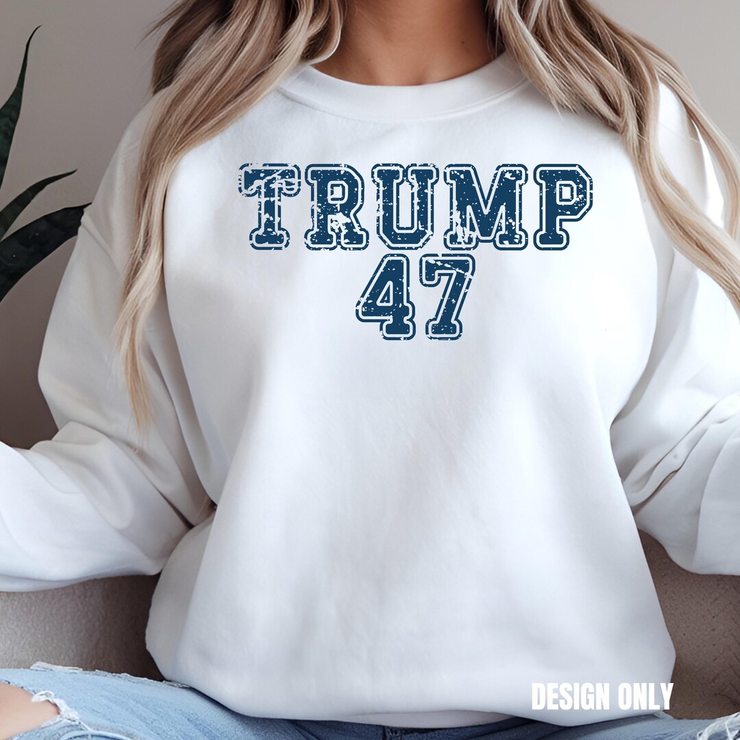 Trump 47 Varsity Design: Patriotic PNG SVG (digital Download) - Etsy