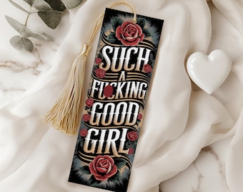 Smut Bookmark PNG: Morally Grey Romantasy Lover (Digital Download)