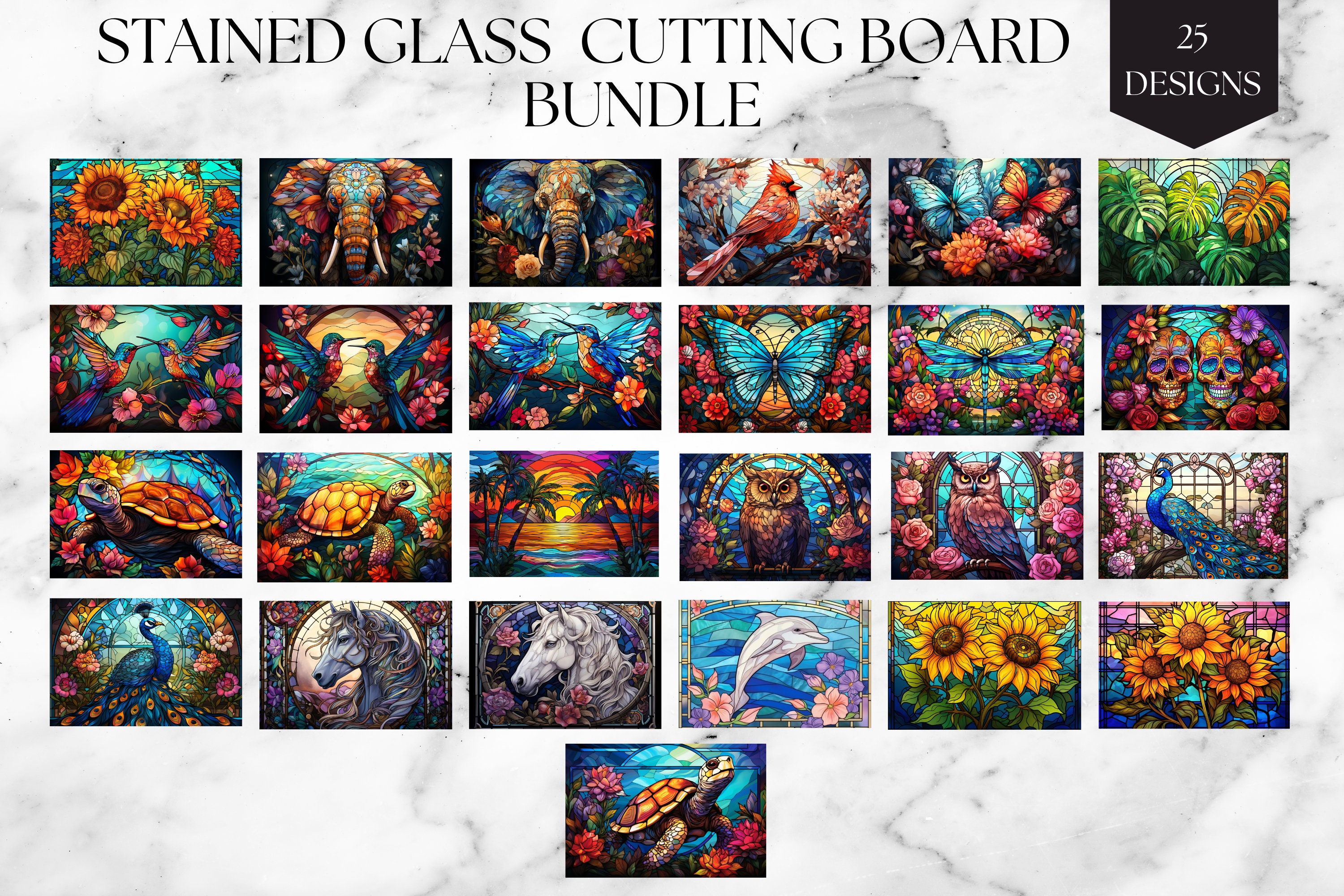 Glass cutting board design – Silhouette Secrets+ by Swift Creek Customs