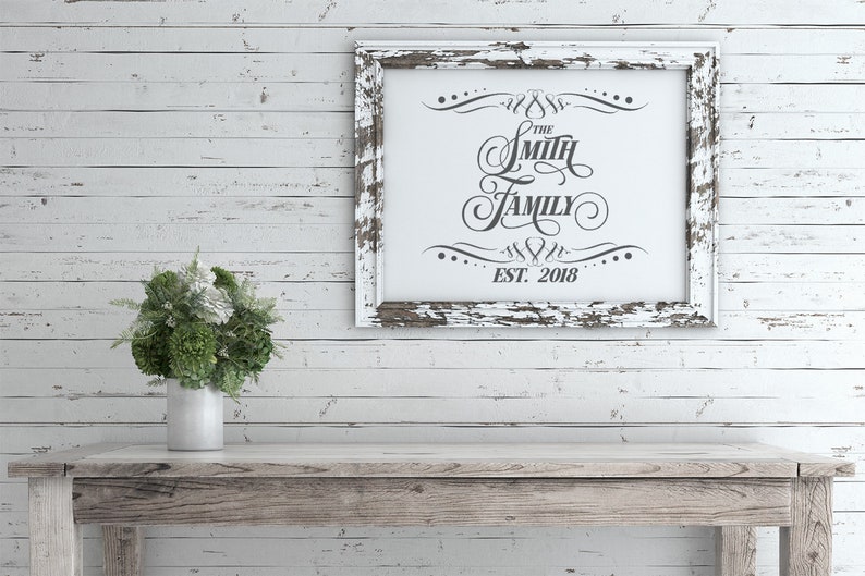 Download Family Sign Svg Established Svg Vintage Sign Wood Sign Svg | Etsy