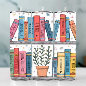 Romantic Tropes Tumbler Wrap PNG, Mroczny romans, Moralnie szary, Książkowy Smut Smutty Fantasy Romantasy Booktok Spicy Sublimacja
