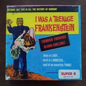 Super 8 Film | I Was A TEENAGE FRANKENSTEIN | Ken Films | 200&#39; Reel