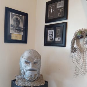 Gill-Man Head Casting: Revenge Of The Creature, Creature From The Black Lagoon, Original Mold