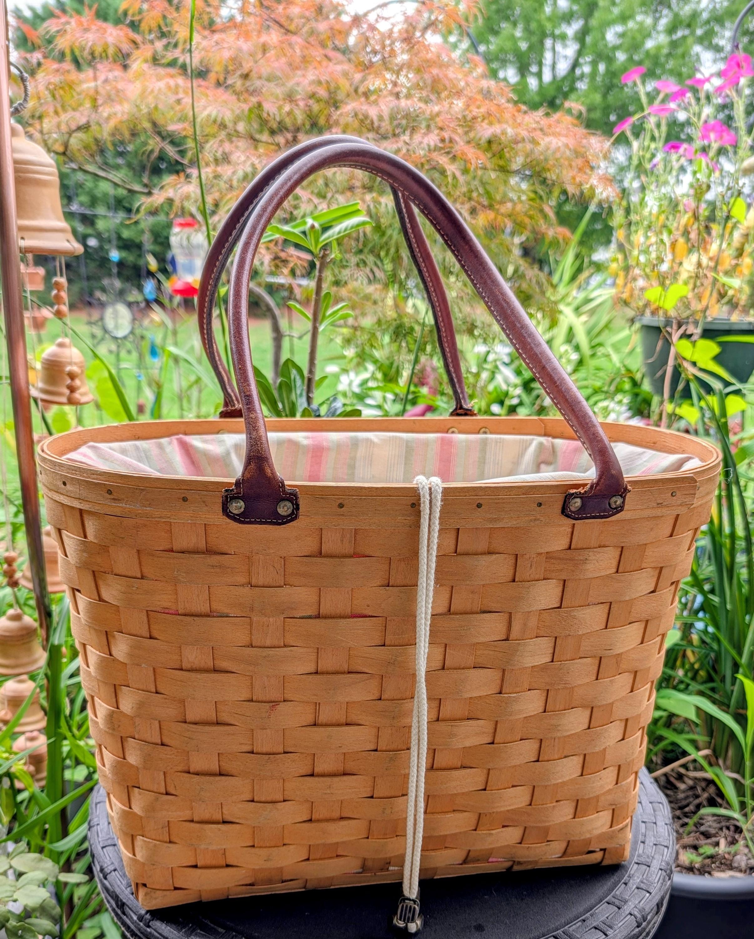 2001 Longaberger Large Easter Basket - Etsy