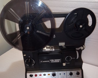 Canon PS - 1000 Super 8 Sound/Silent Projector Canosound - Fully Serviced - Great Condition - Free Shipping