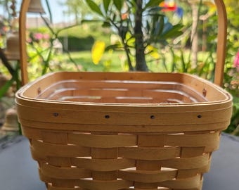 Vintage | 2002 LONGABERGER MAND | Oogstmand | Gesigneerd