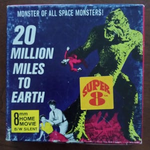 Super 8 Film | 20 Million Miles To Earth | Columbia Pictures | 200&#39; Reel