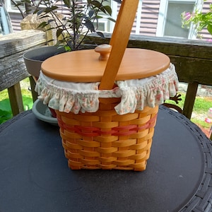 Vintage 2001 LONGABERGER KORB | Muttertag| Griff | Geschenkkorb | Signiert