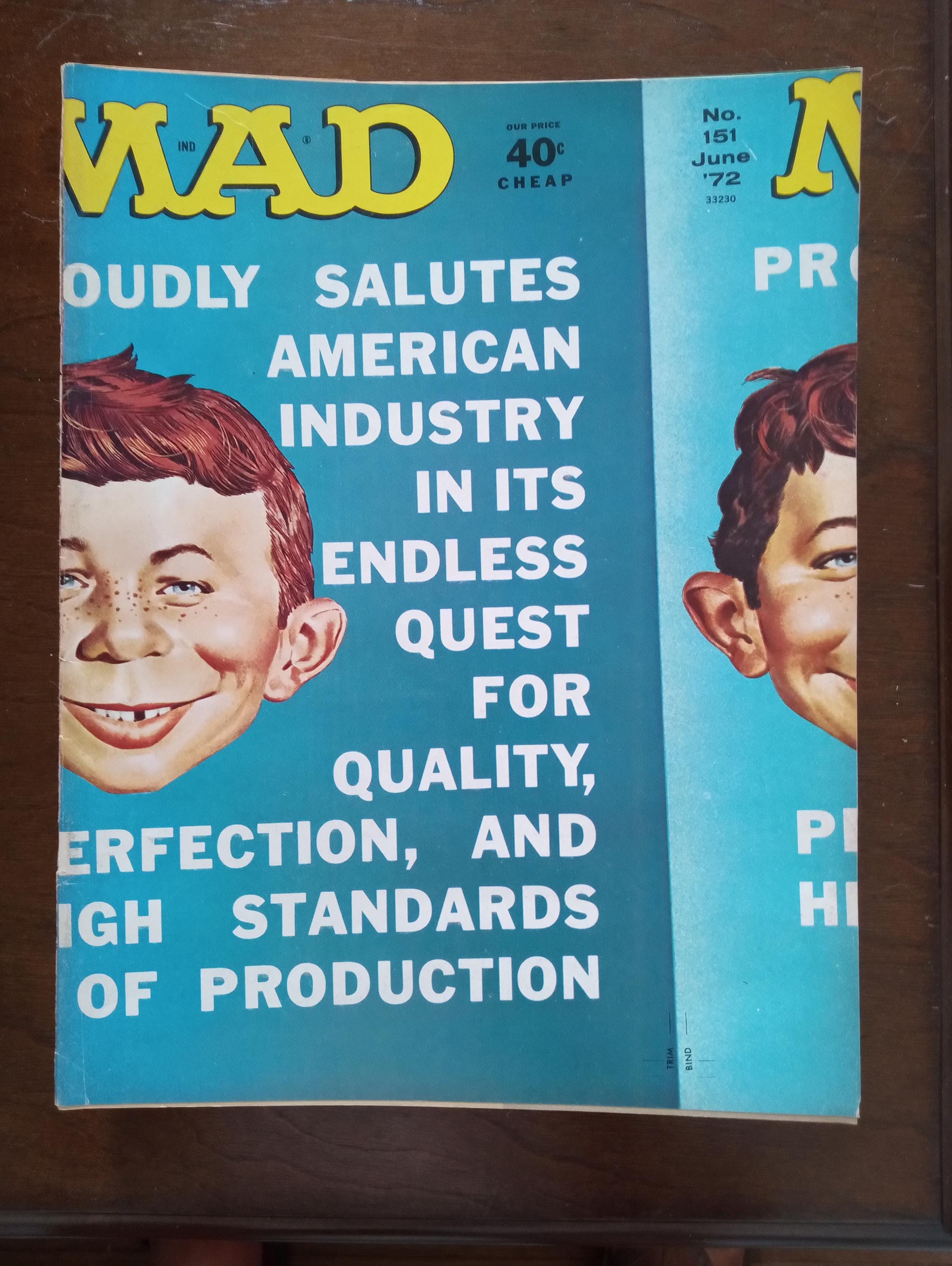 1970s Mad Magazine - Etsy