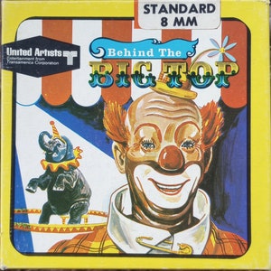 8mm Film - 200' Reel - "Behind The Big Top" - Free Shipping