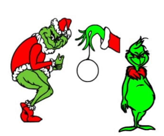 Download Guay Svg File Grinch Hand Holding Ornament Clipart - Frank and Cloody