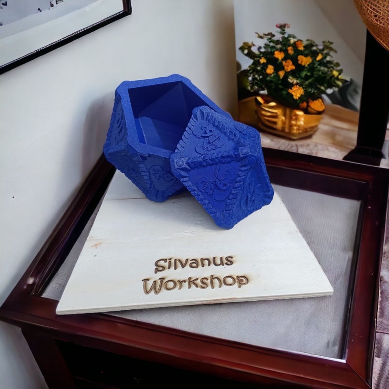 3D Printed D20 Popcorn Bucket Replica Dungeons and Dragons Etsy