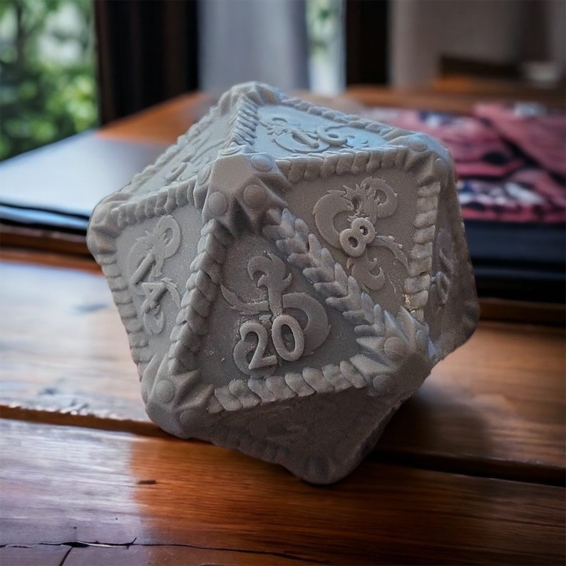 3D Printed D20 Popcorn Bucket Dungeons and Dragons Popcorn Etsy