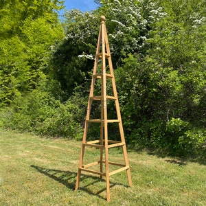 Large Wooden Garden Obelisk (1.9m)