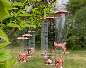 The Crichel Set of Bird Feeders Seed, Nut and Fatball (Set of 6)