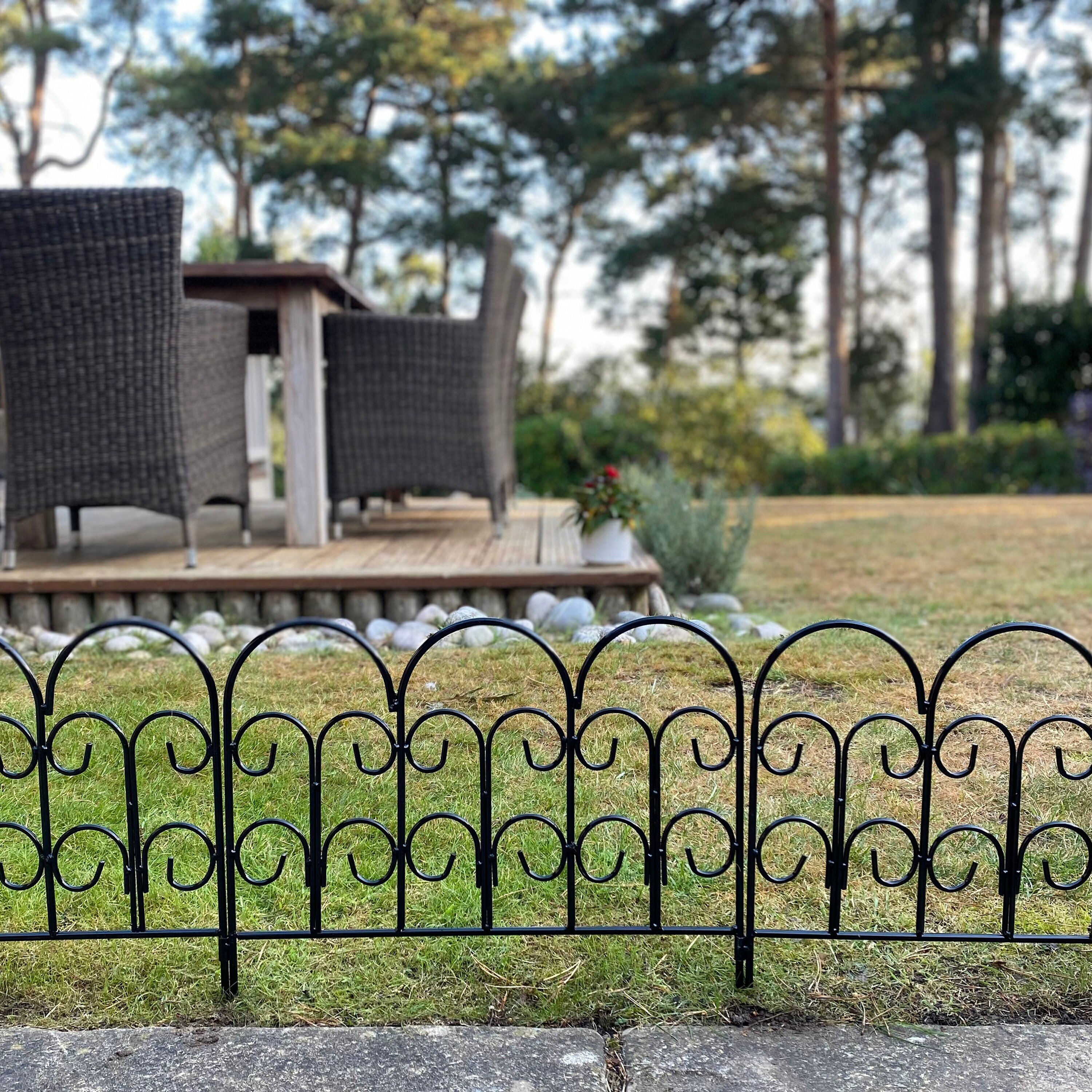 Decorative Steel Garden Lawn & Border Edging Panels 45cm X Etsy UK