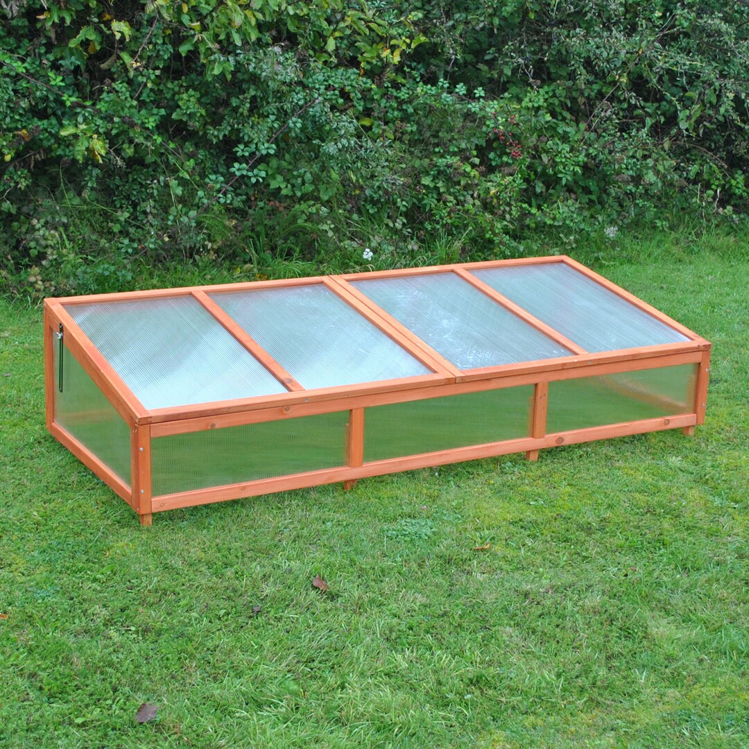 Polycarbonate Cold Frame for Large Wooden Raised Vegetable Bed Etsy UK
