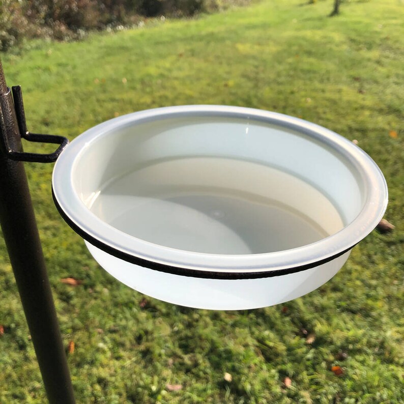 Metal Complete Bird Feeding Station With 4 Feeders & Round Etsy UK