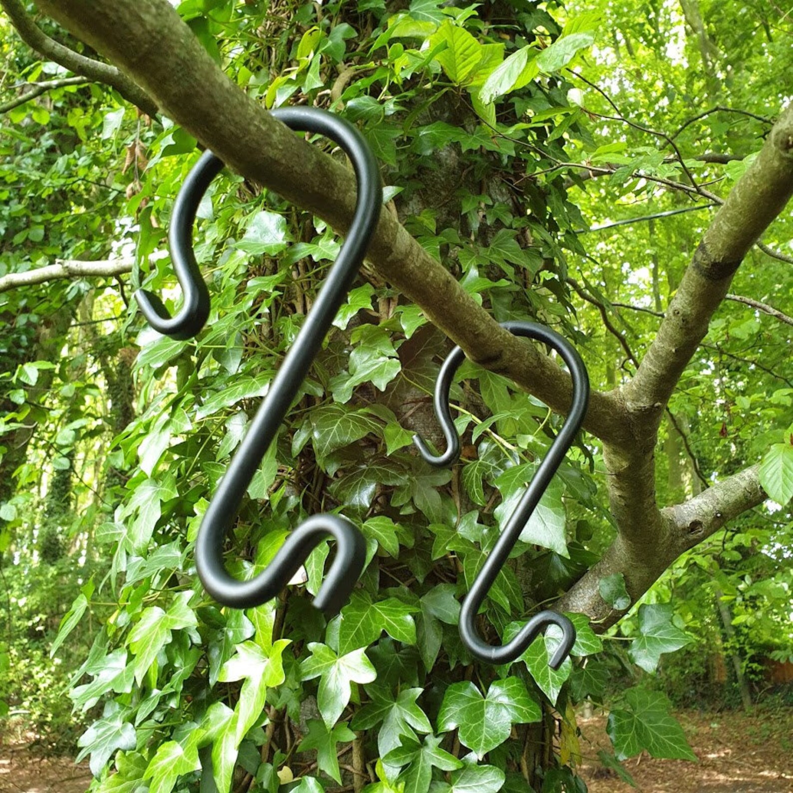 Steel S Hooks for Bird Feeders and Hanging Baskets Etsy UK