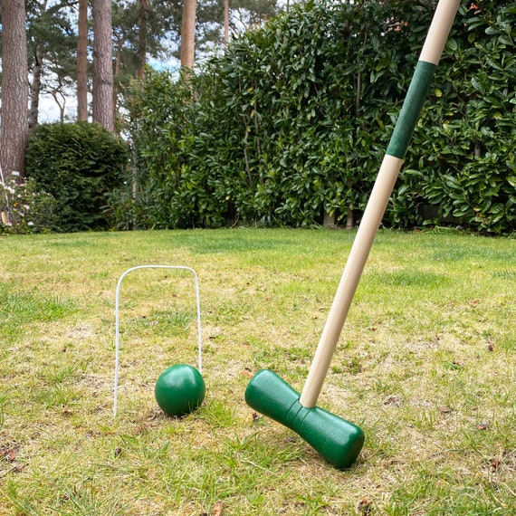 Garden Croquet Balls (Set of 4) - Wood Mallets