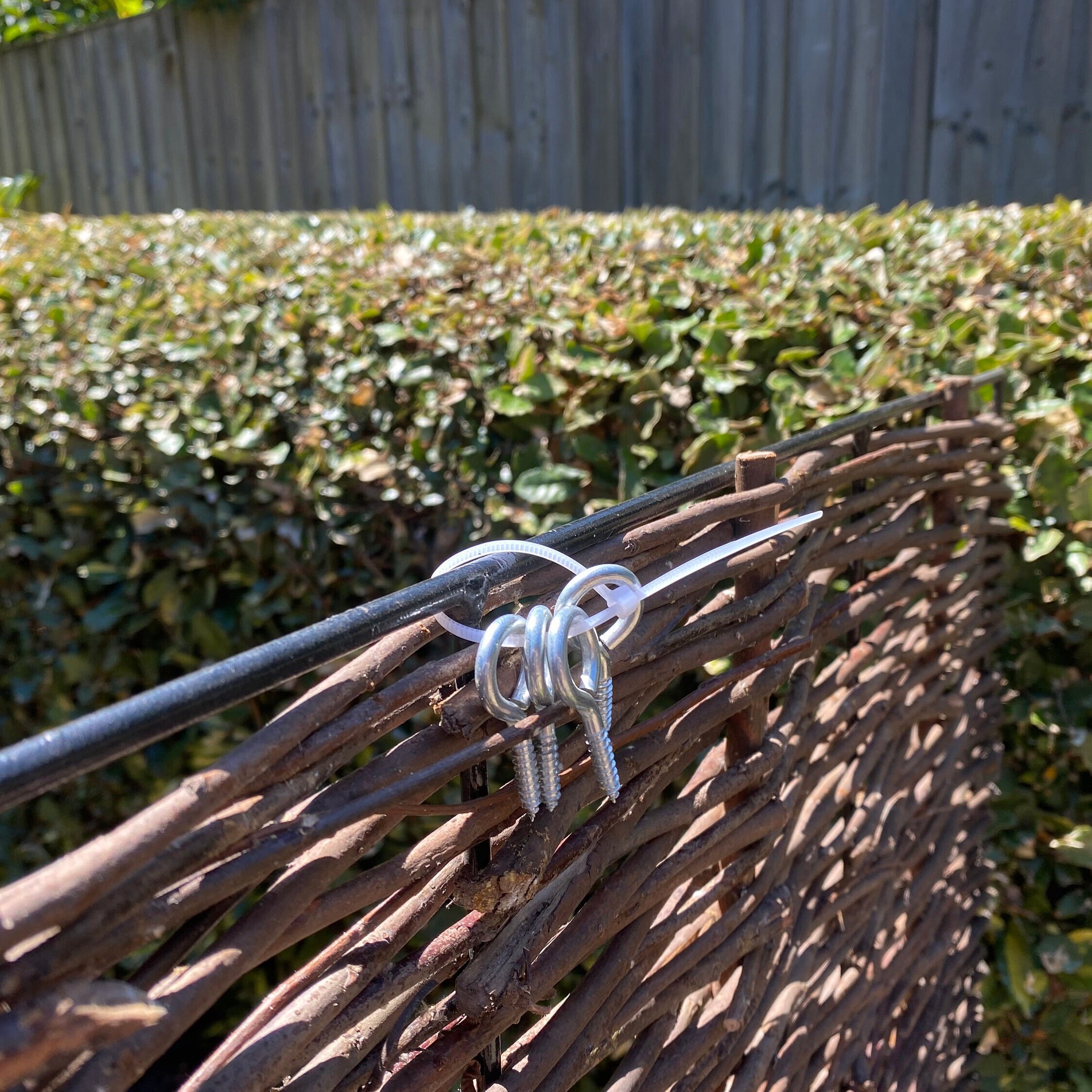 Willow Wheelie Bin Screen triple Etsy UK
