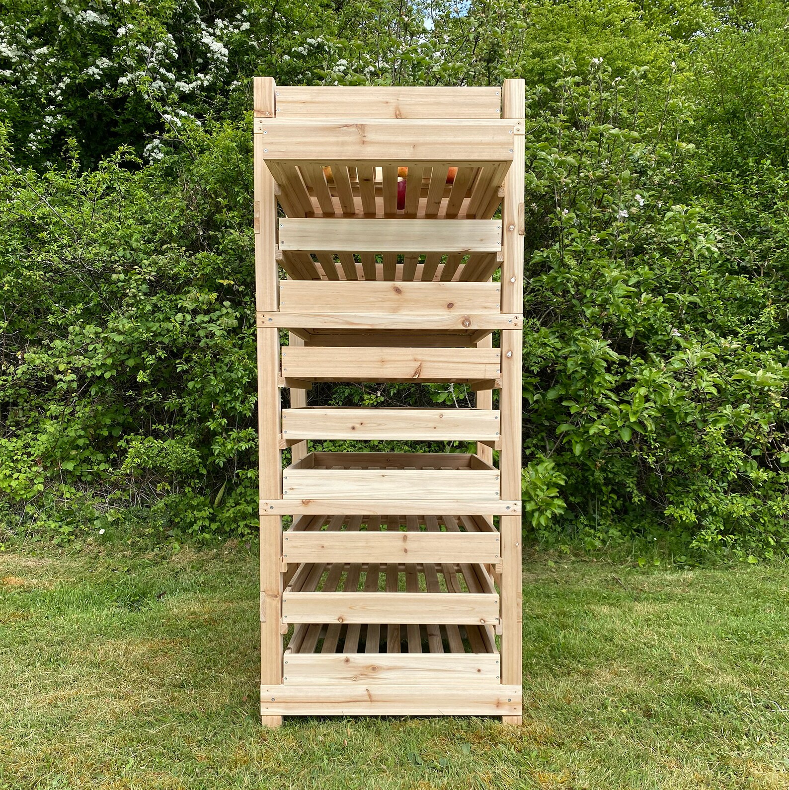 Traditional Wooden Apple Storage Rack 10 Drawer Etsy UK