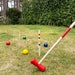 Wooden Croquet Game for 4 Players 