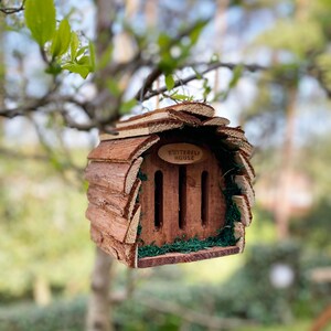 Wooden Hanging Butterfly & Ladybird House Gift Set image 6