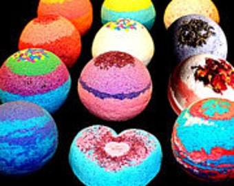 Bath Bombs Set of 4 You pick! 4.5oz BATH BOMB - Ultra lush fizzies