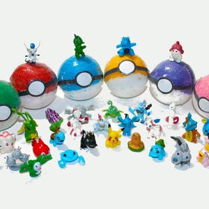Toy Bath Bombs 6 PK Toy Inside Bath Bombs Toy Bath Bombs for Kids