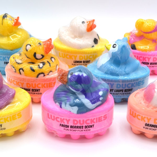 Ducky Soaps, Soap for kids, Soap with toy inside