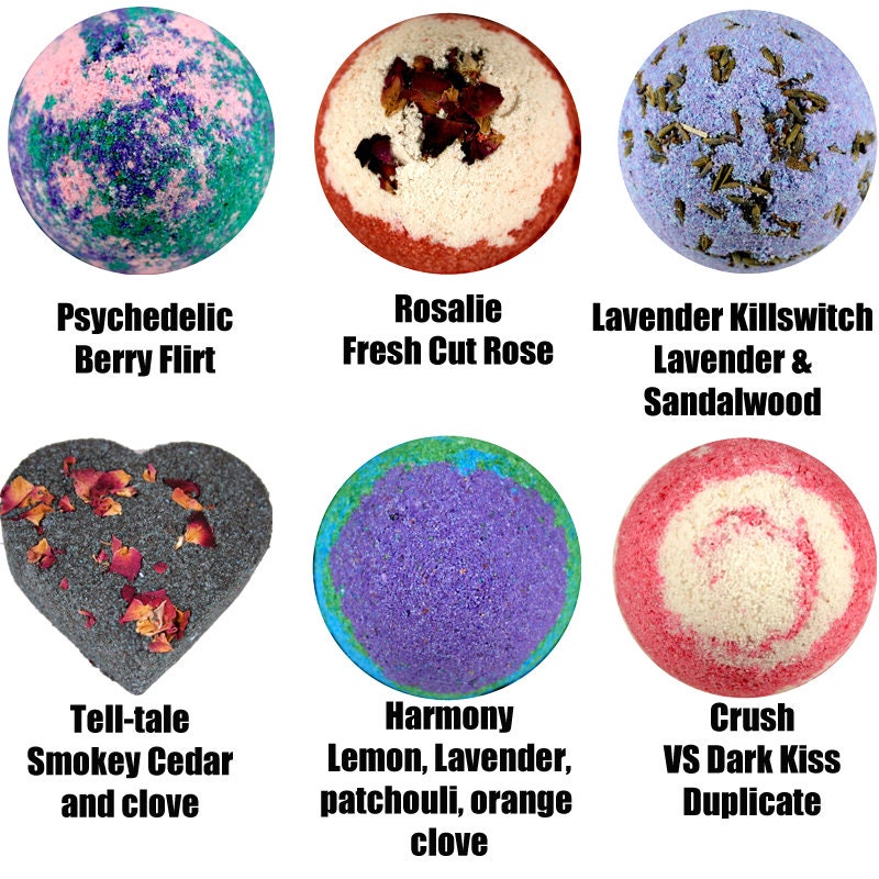 18 Bath Bombs Pack You Chose Bath Bomb Fizzies Great Gift Etsy