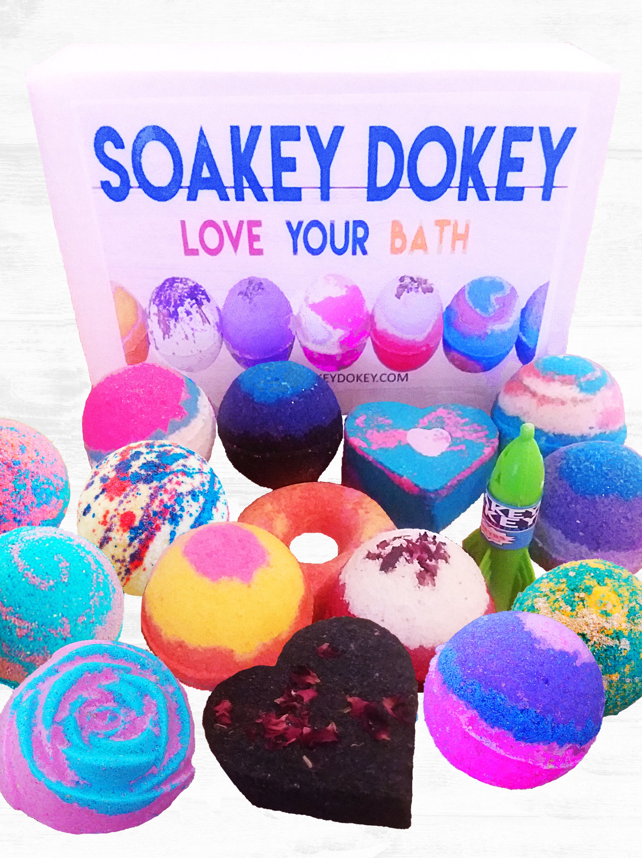 Bath Bombs Gift Set Lot Of 9 4.5 Oz Better Than Lush Bath - Etsy