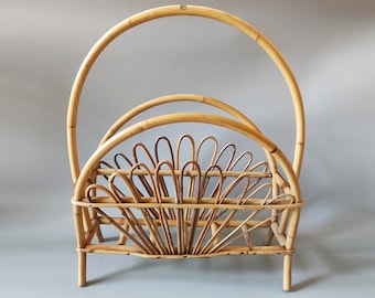 1960sGorgeous Magazine Rack by Franco Albini. Made in Italy