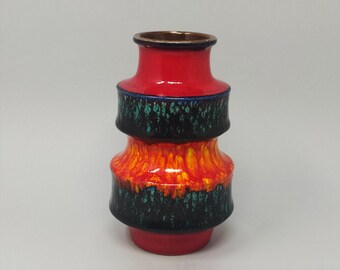 1970s Amazing Vintage Original Scheurich Vase 267-20