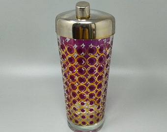1960s Gorgeous American Cocktail Shaker. Made in U.S.A.