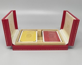 レアCartier ノベルティーキャンディボックス 1970s Original Gorgeous Playing Cards Box by Cartier in Excellent